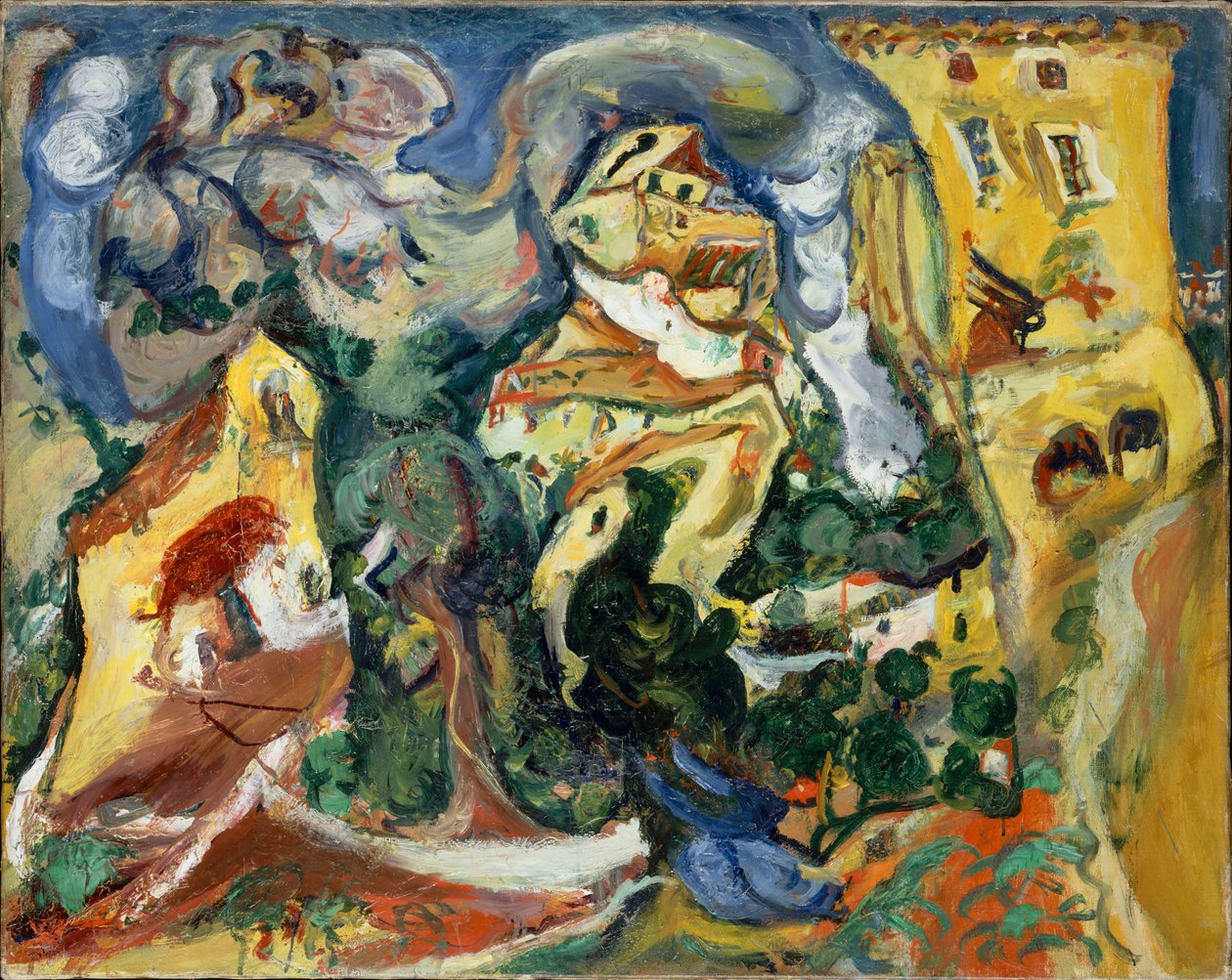 ザ・ヴィレッジ、1923年頃。 作： Chaim Soutine