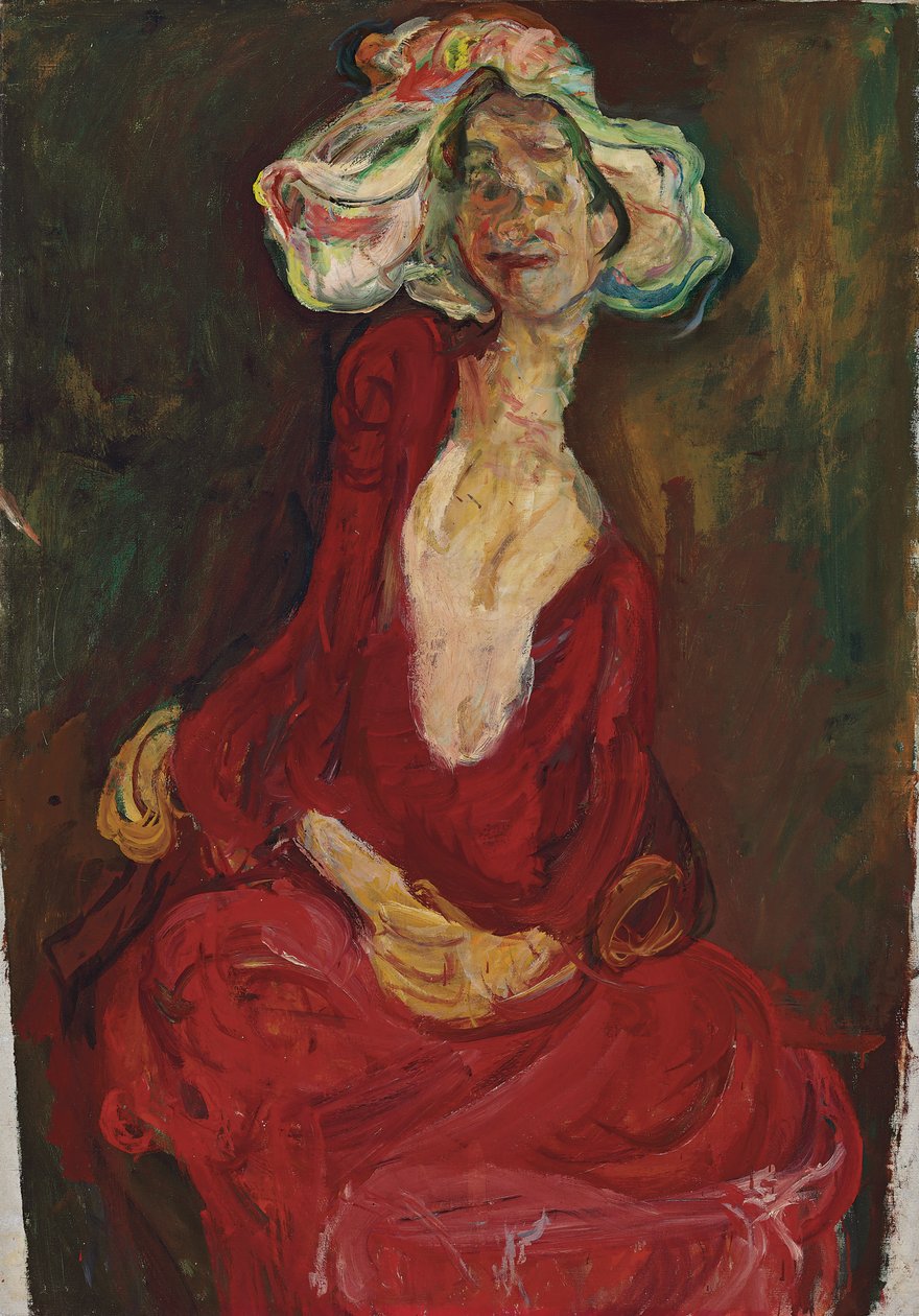 ビッグハット。ビッグハット、1923-1924 作： Chaim Soutine