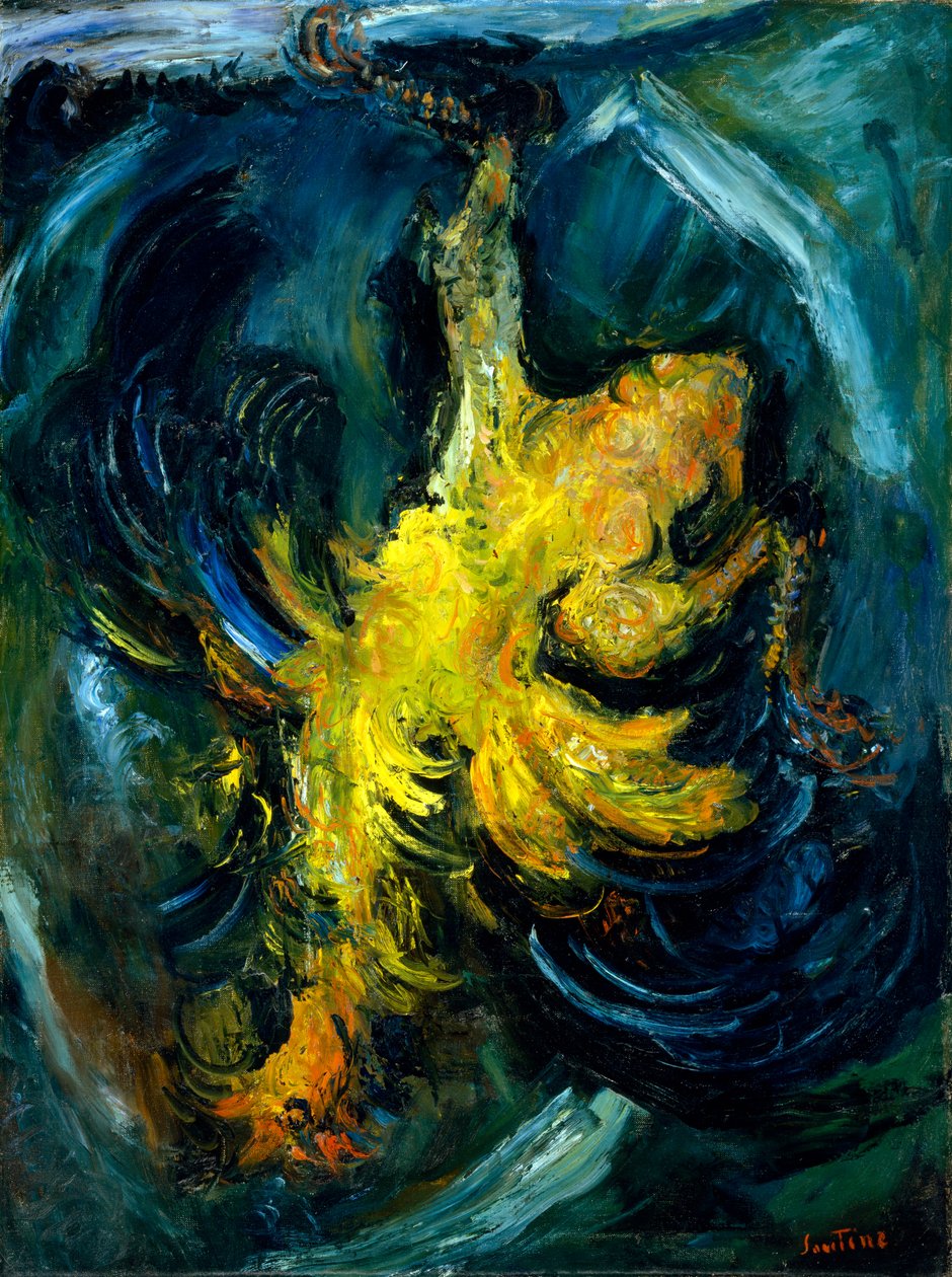 チキン、1926年頃 作： Chaim Soutine