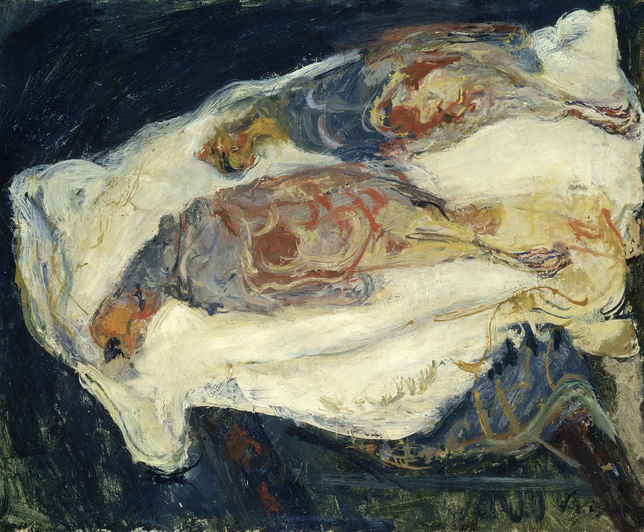 二羽のキジ 二羽のキジ、1924-1925年。 作： Chaim Soutine