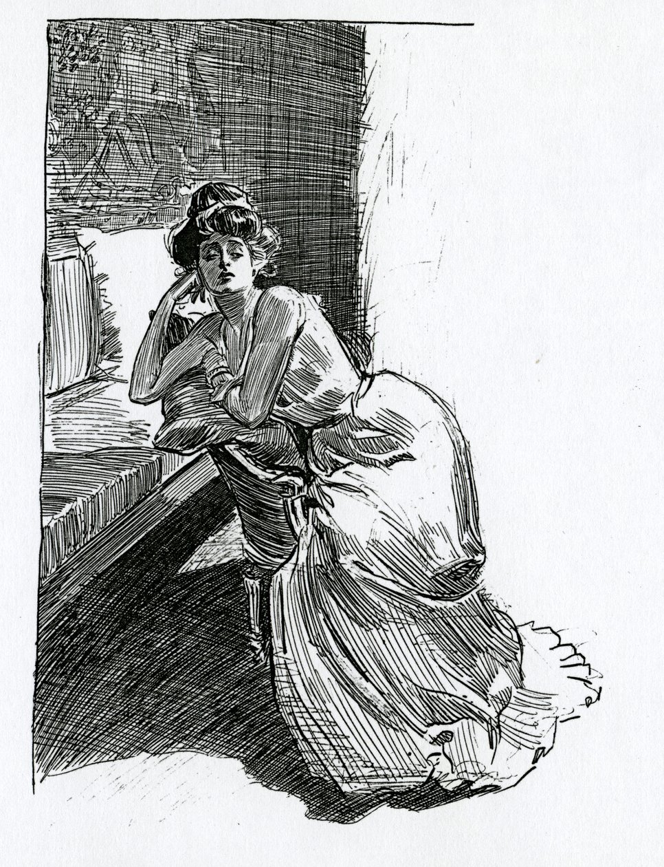 ギブソンの少女、1902年頃 作： チャールズダナギブソン