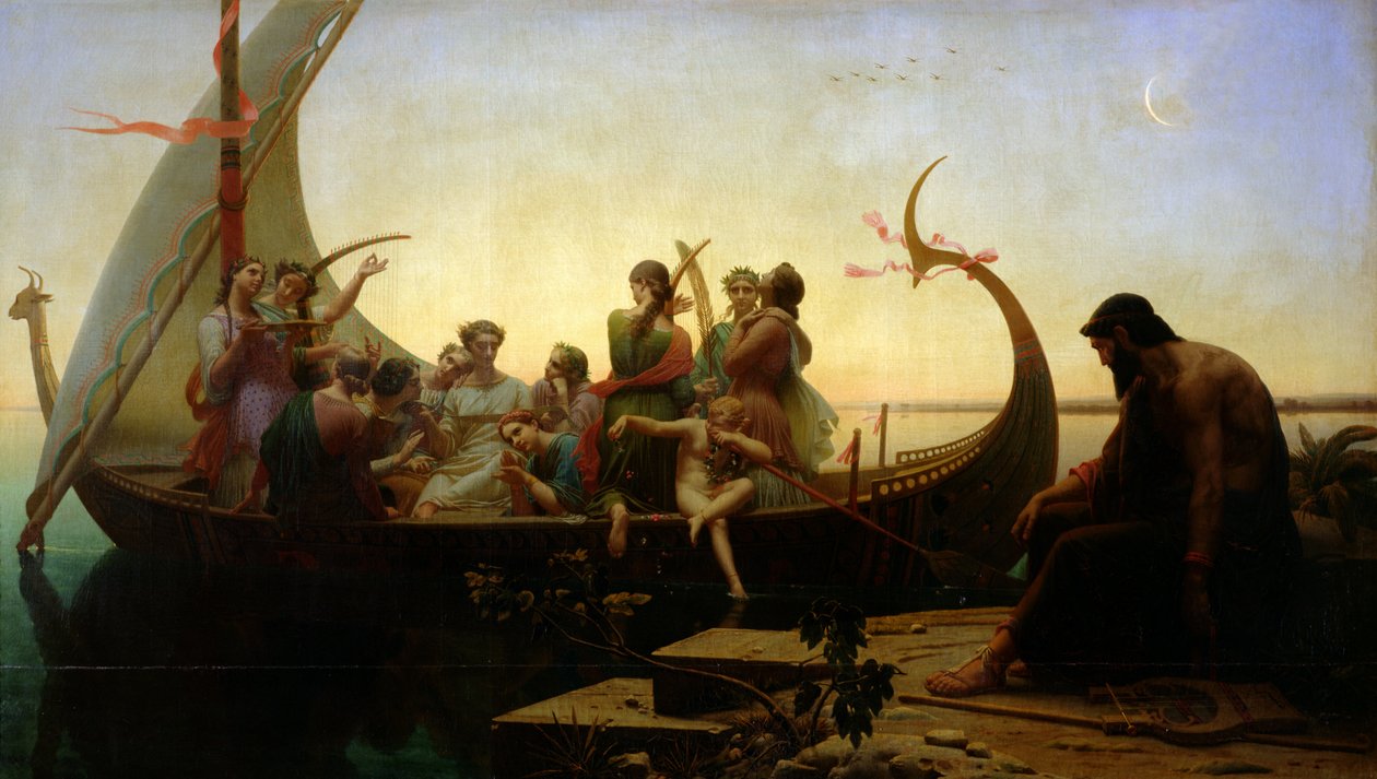 1843年以前の幻想の喪失、または夕方 作： チャールズ・グレイレ