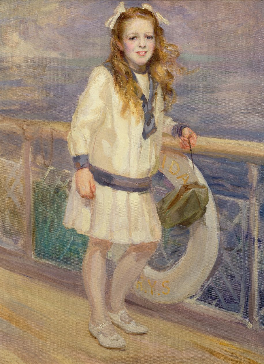 セーラー服の少女 作： チャールズ・シムズ