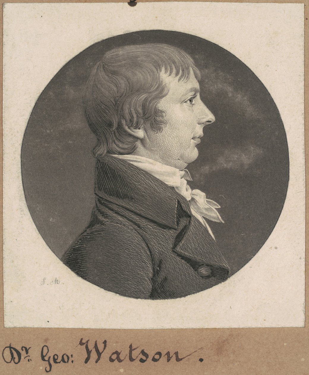デビッド・ワトソン 作： Charles BJ Fevret de Saint Memin