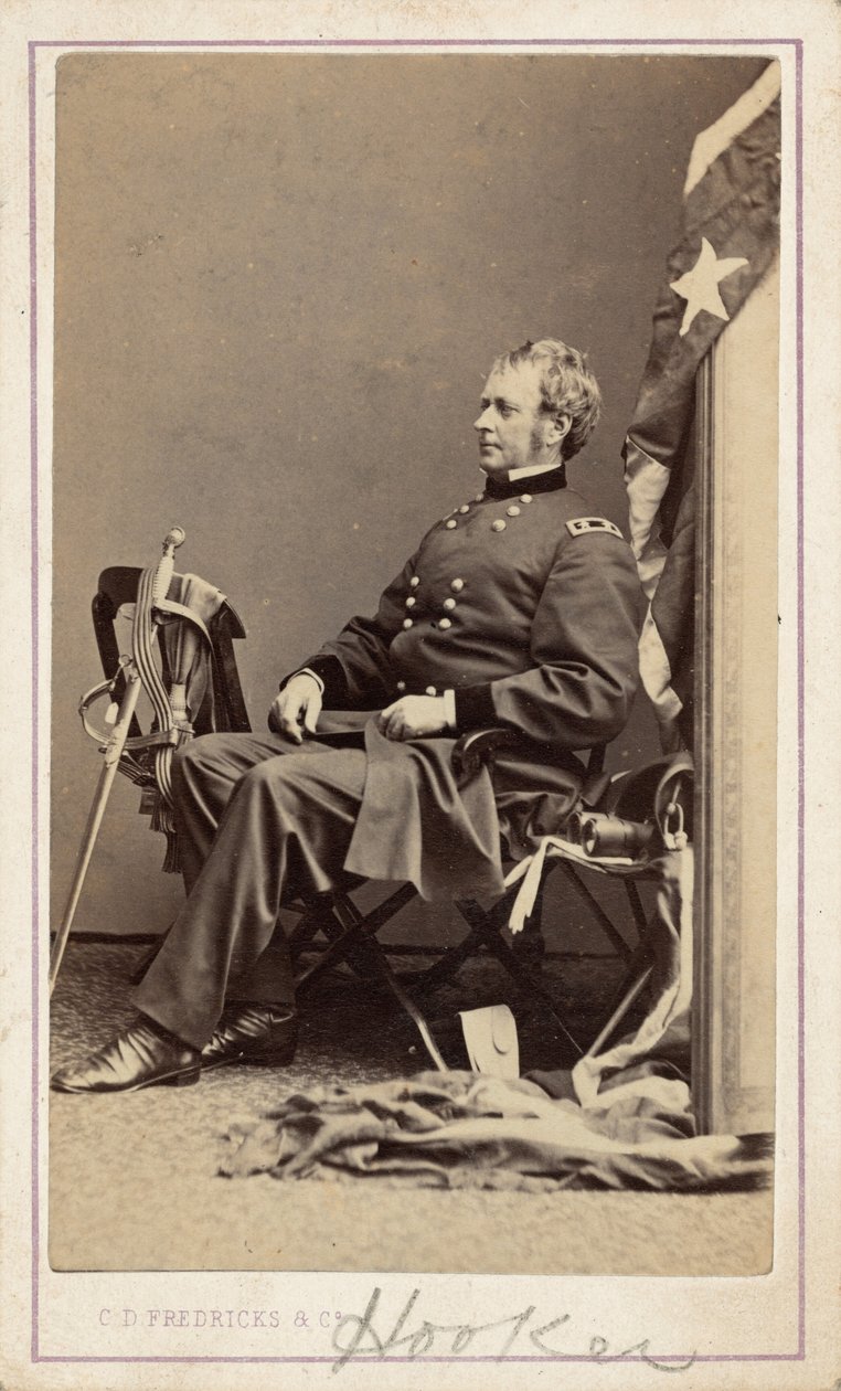 ジョセフ・フッカー将軍（1865年頃1865年（写真） 作： チャールズDフレドリックス