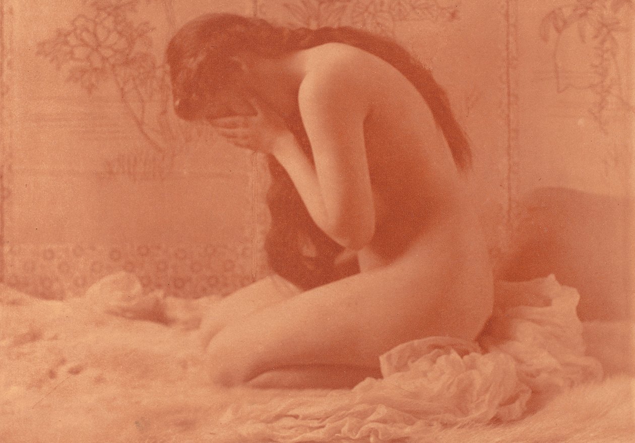 泣いているマグダレン、1899年（写真） 作： チャールズ・アイザック・バーグ