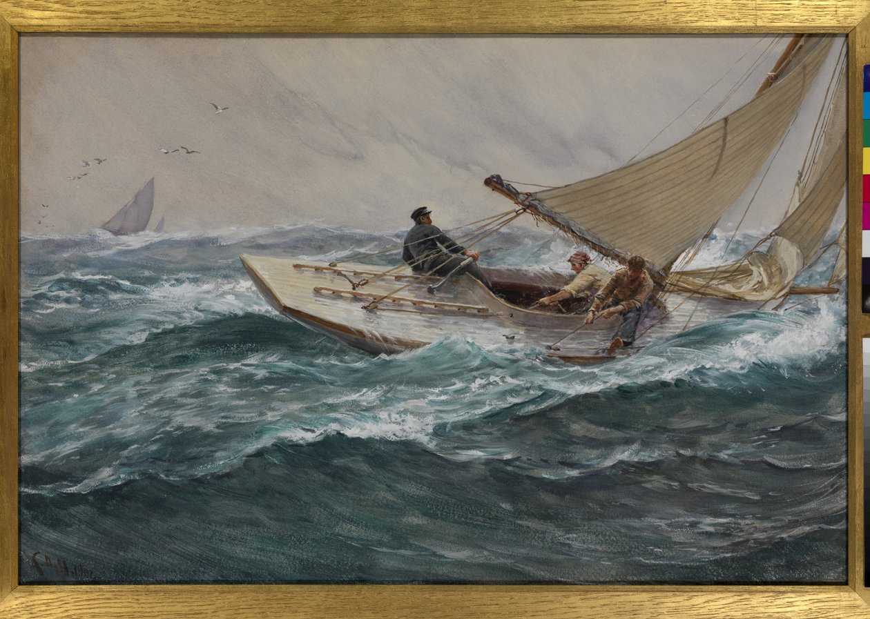ユース、1902年（テンペラとトイレ） 作： チャールズ・ネイピア・ヘミー