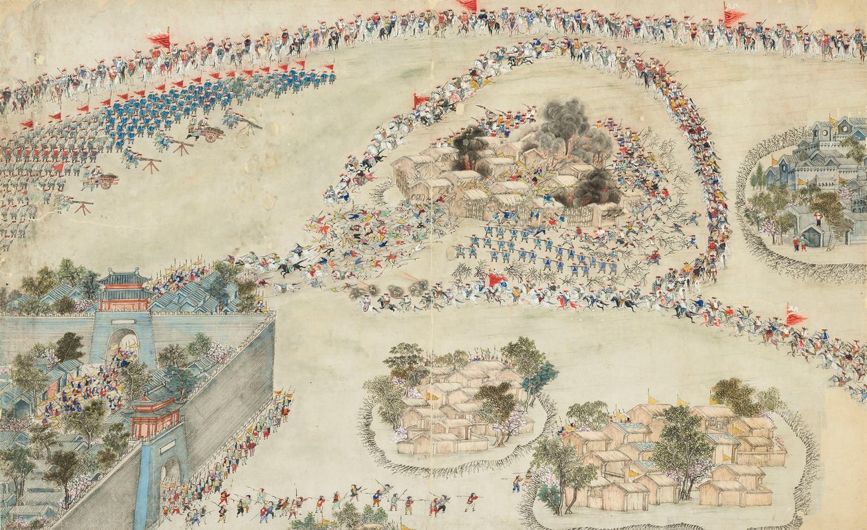 1864年以降の太平の乱。 作： チャイニーズマスター。
