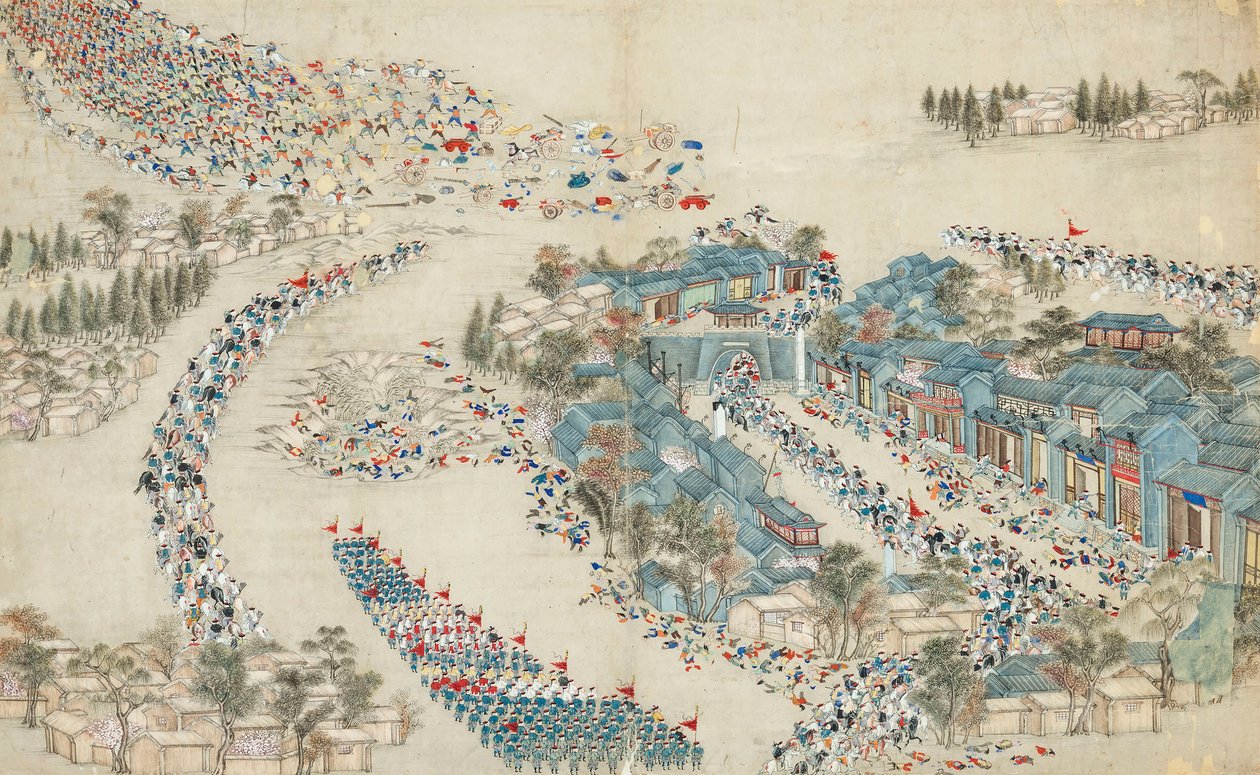 1864年以降の太平の乱。 作： チャイニーズマスター。
