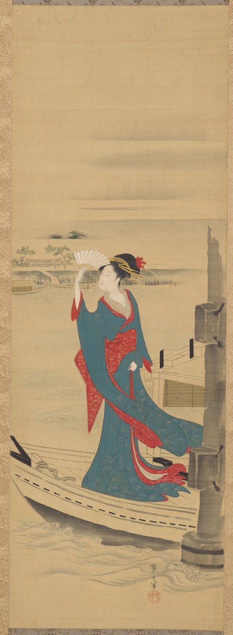 隅田川の舟の美女 作： 長文祭栄司