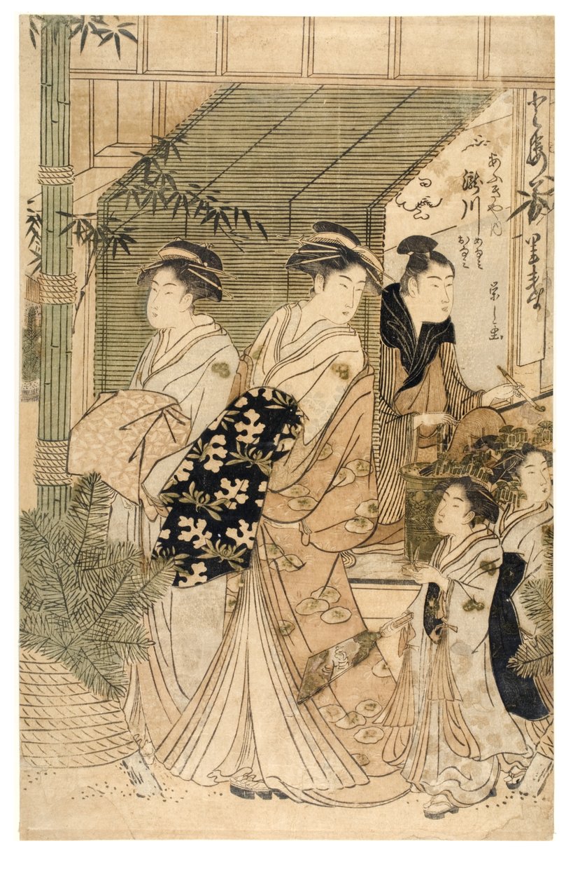 扇屋遊女の瀧川花魁 作： 長文祭栄司