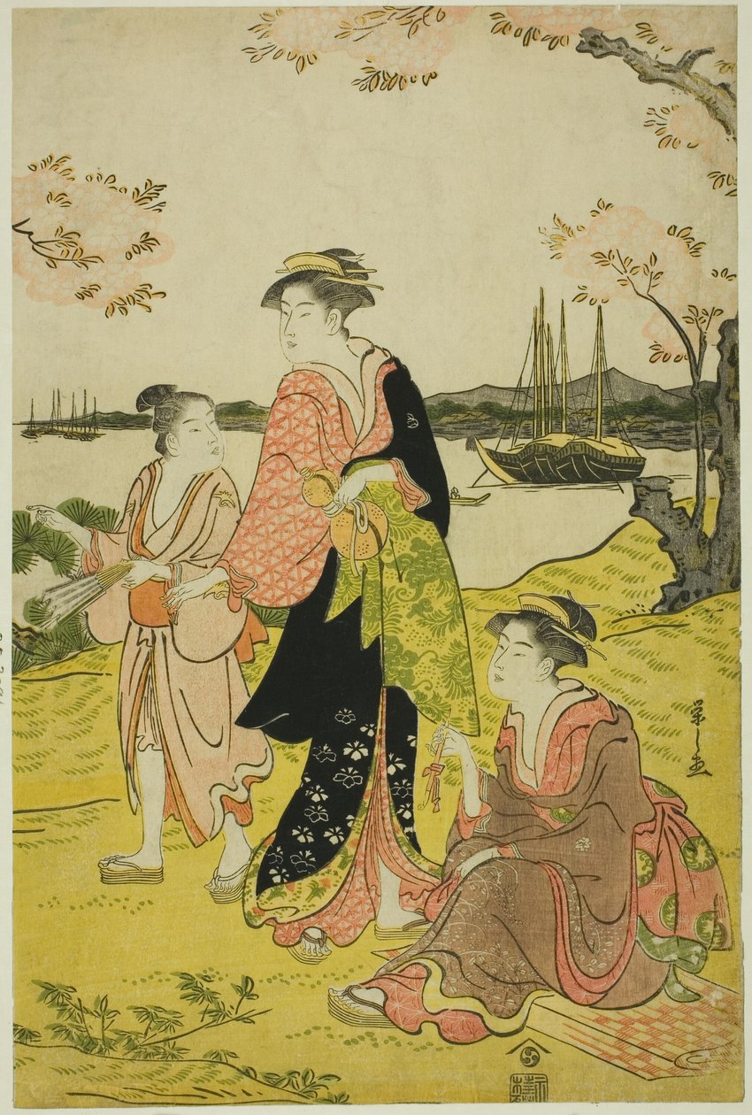 御殿の丘でお花見 作： 長文祭栄司