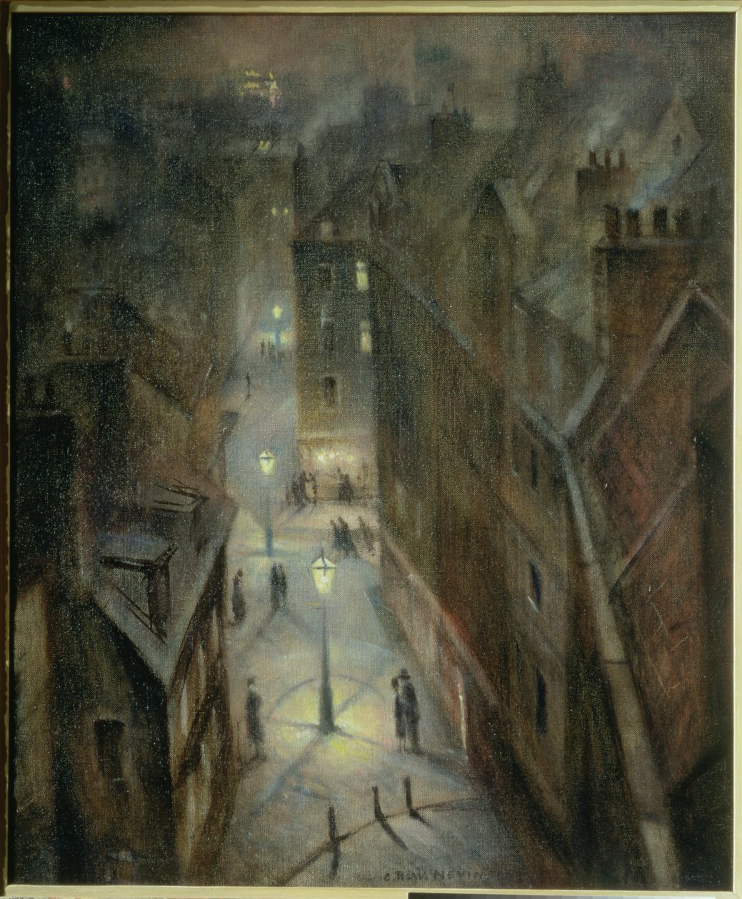ソーホートワイライト、1924年頃 作： クリストファー・リチャード・ウィン・ネビンソン