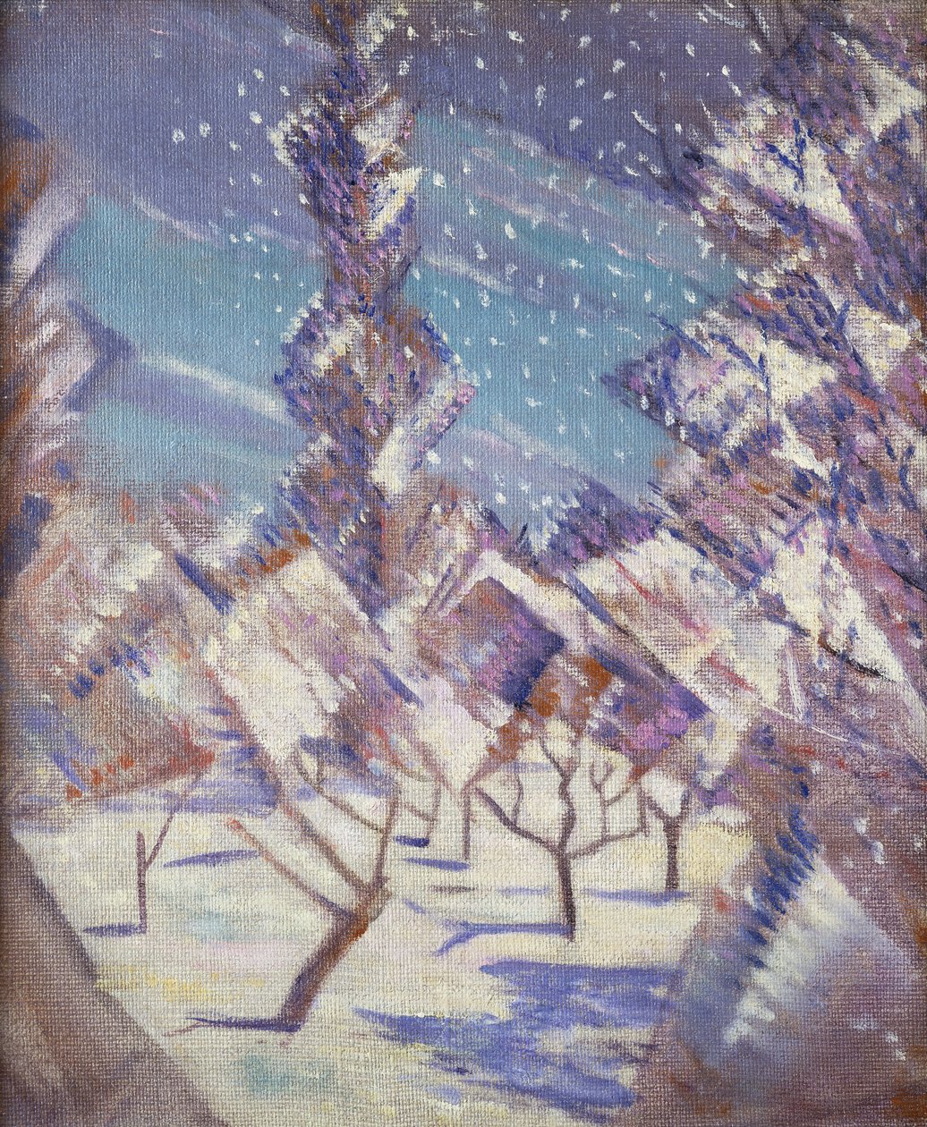 四季：1919年冬 作： クリストファー・リチャード・ウィン・ネビンソン