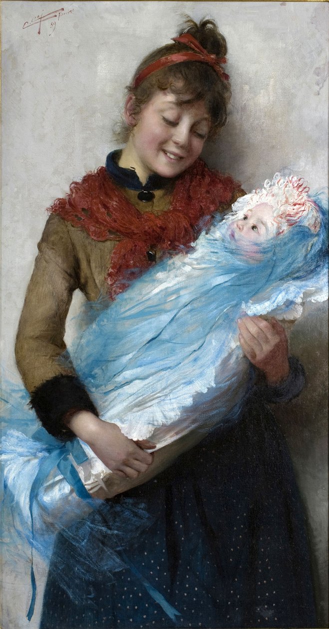 Primo amore 初恋、1889年。 作： チプリアーノ・セイ