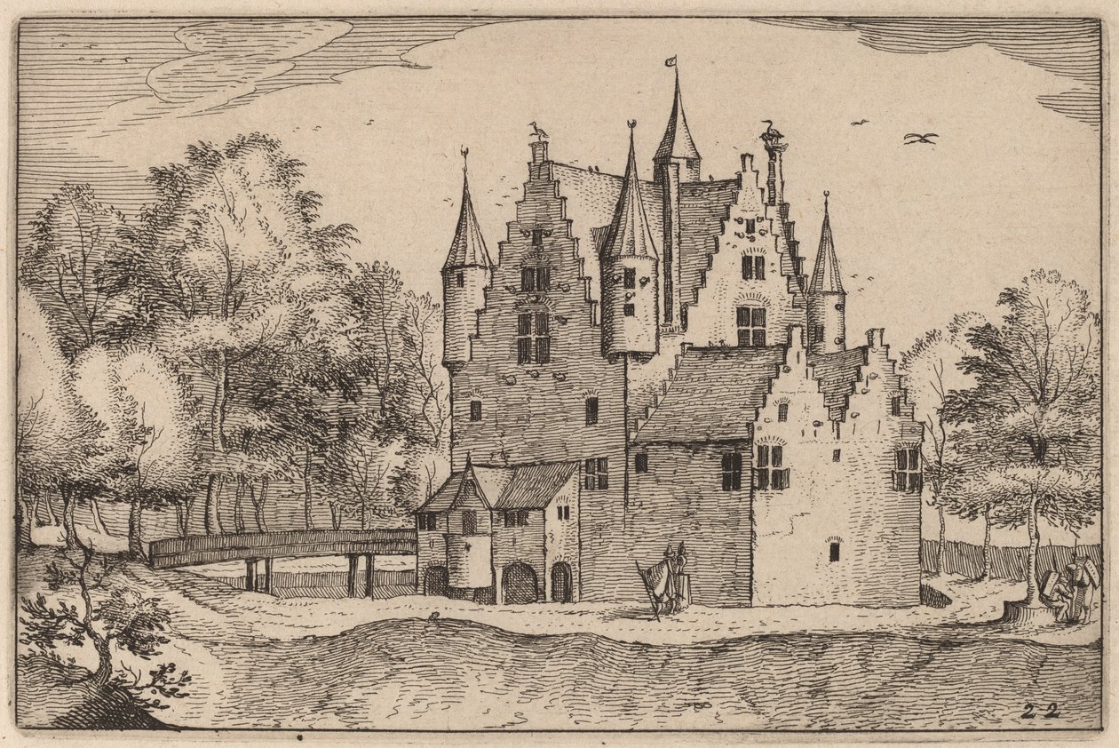 城 作： Johannes vanDoetechumの後のClaesJansz Visscher、Lucasの後の長老