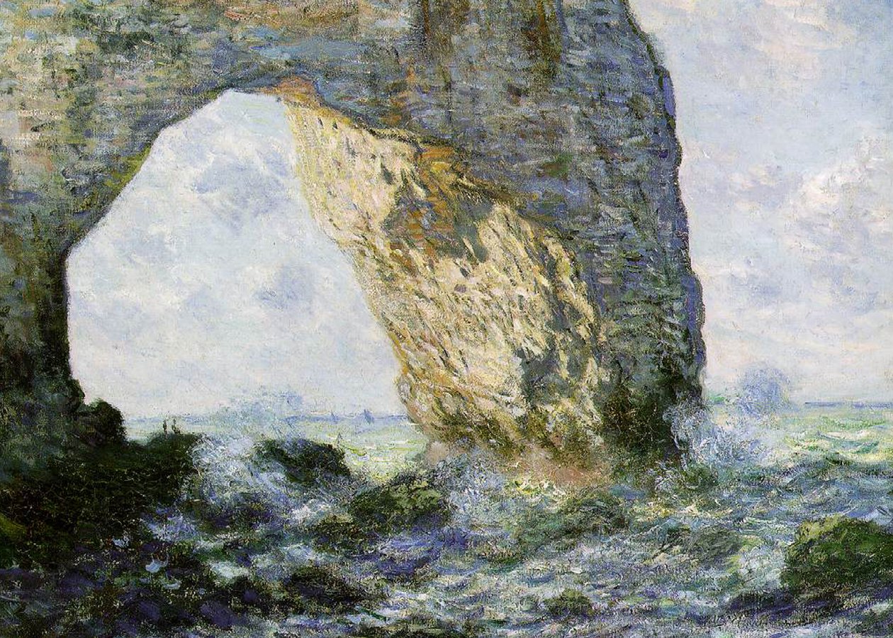 ロックアーチ 作： クロード・モネ