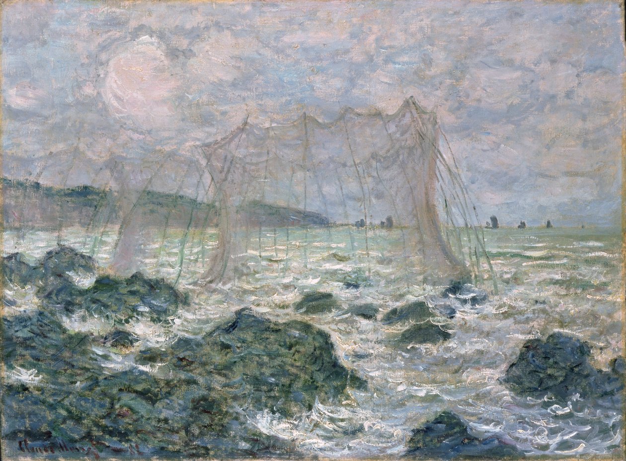 ネッツ、1882 作： クロード・モネ