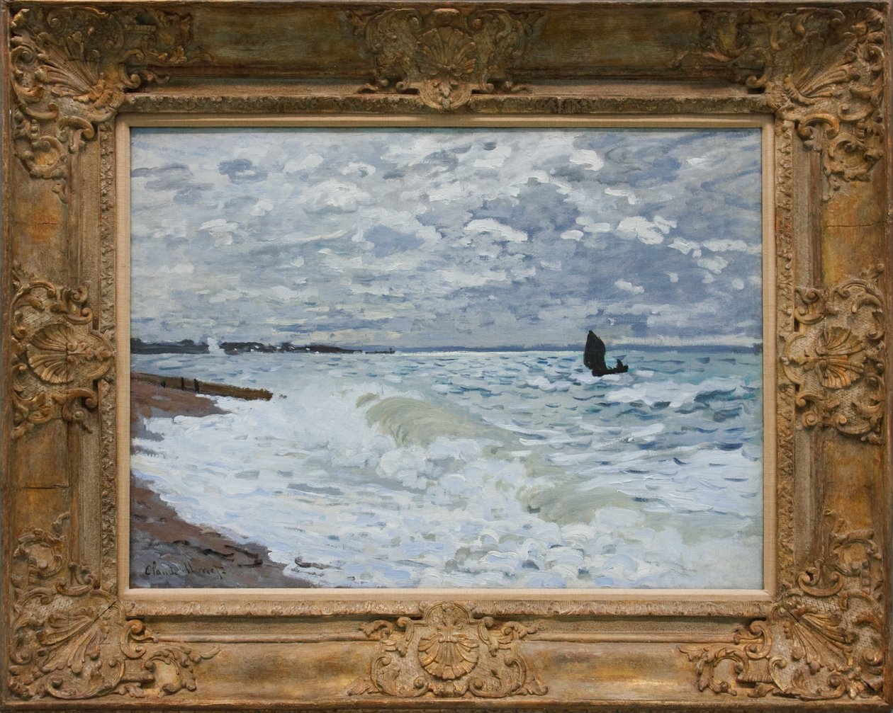 ルアーブルの海 作： クロード・モネ