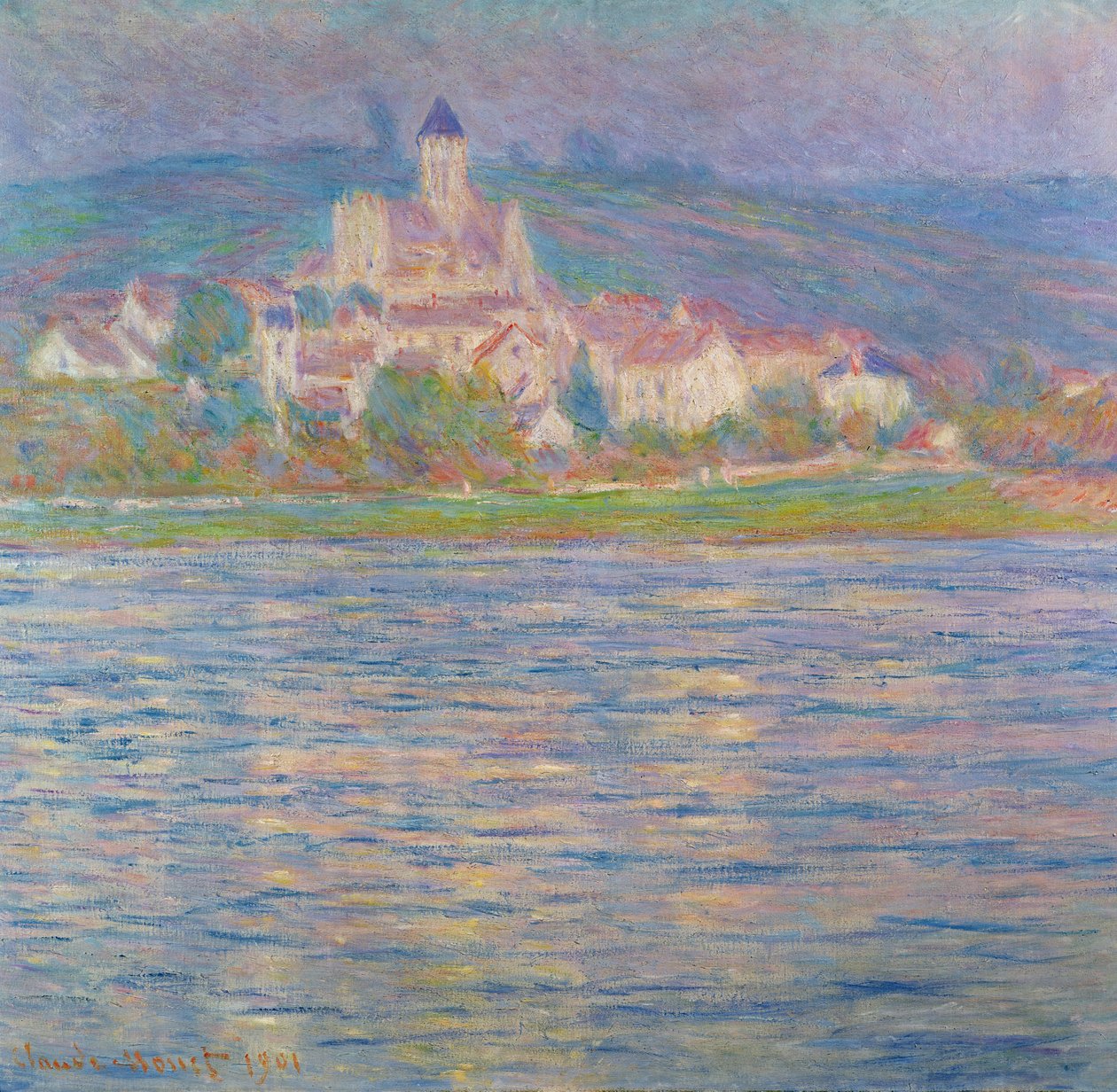 ヴェトゥイユ、1901 作： クロード・モネ