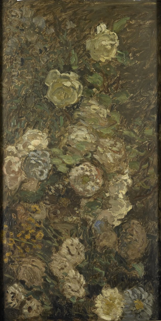 花、1860年から1912年まで 作： クロード・モネ