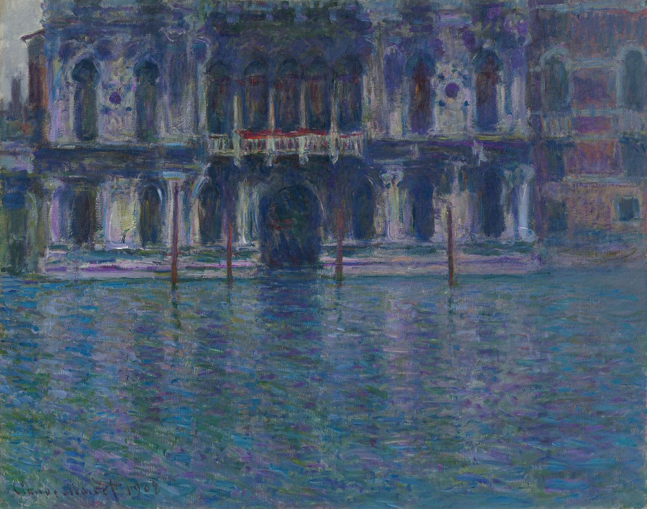 ドイツ語：Le Palais Contarini ル・パレ・コンタリーニ 作： クロード・モネ