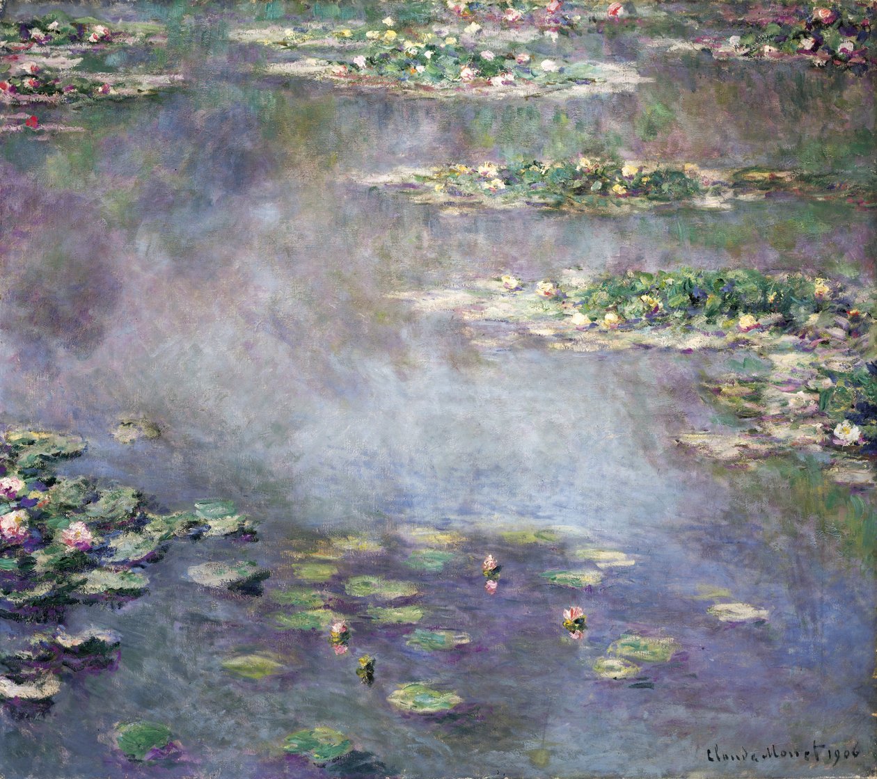 ニンフェアス、1906 作： クロード・モネ