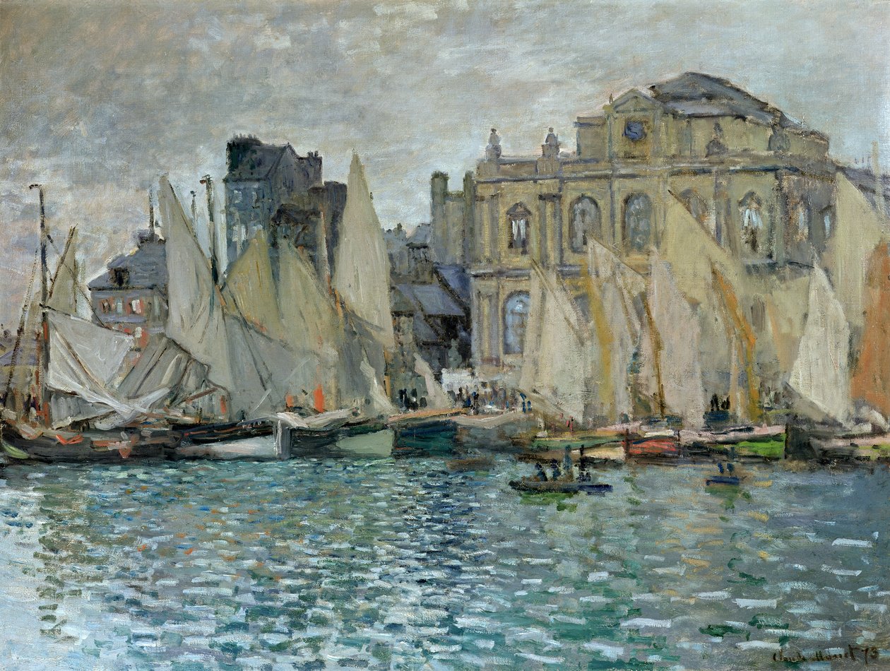 ルアーブル美術館、1873 作： クロード・モネ