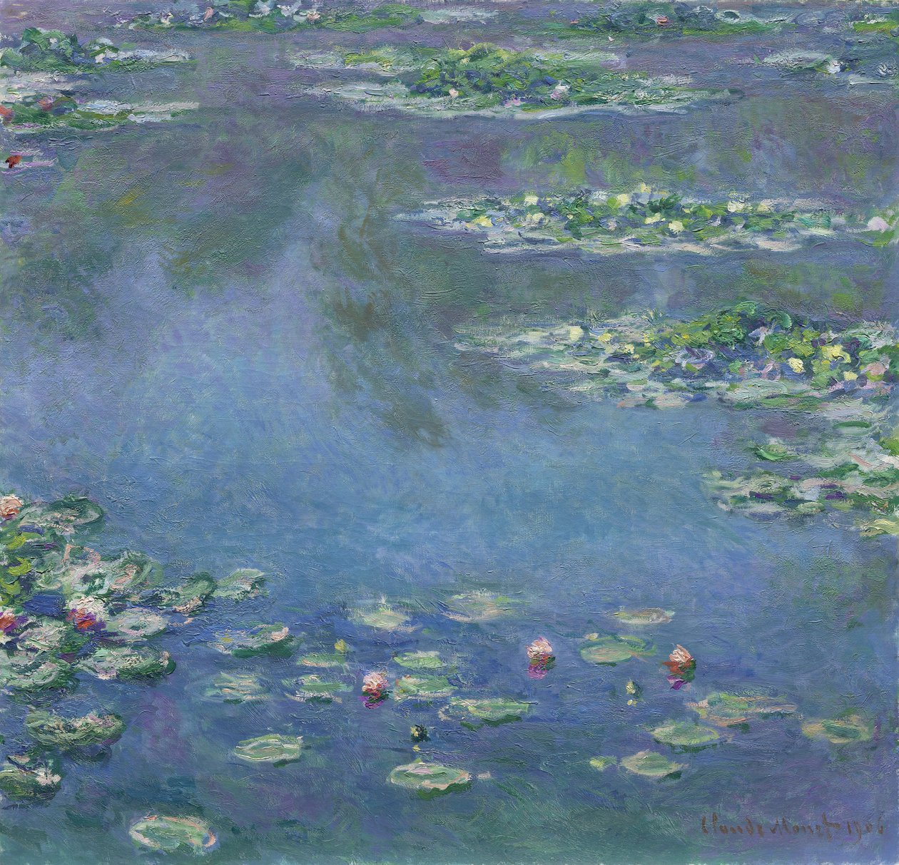 睡蓮、1906 作： クロード・モネ