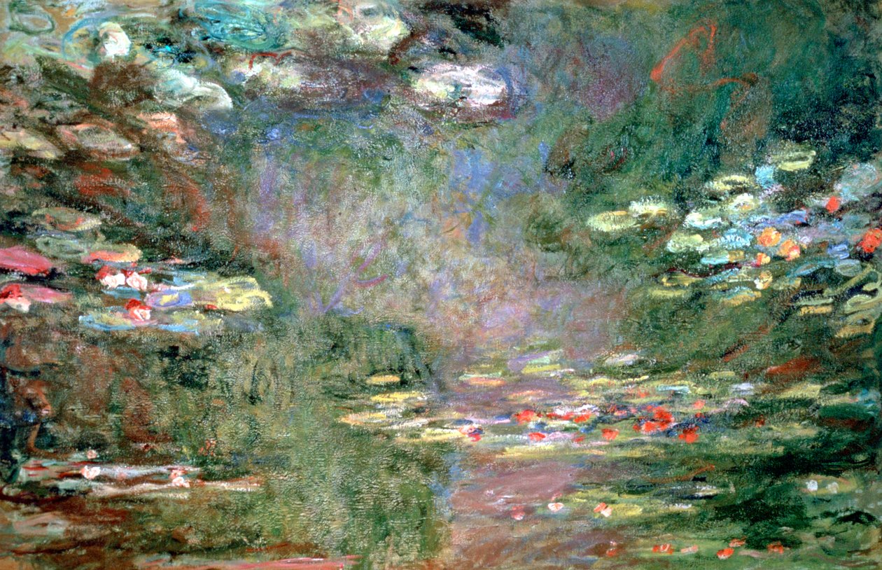 睡蓮、c1925 作： クロード・モネ