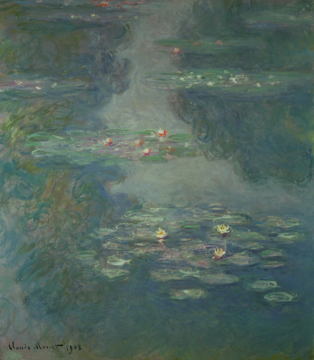 睡蓮、1908 作： クロード・モネ