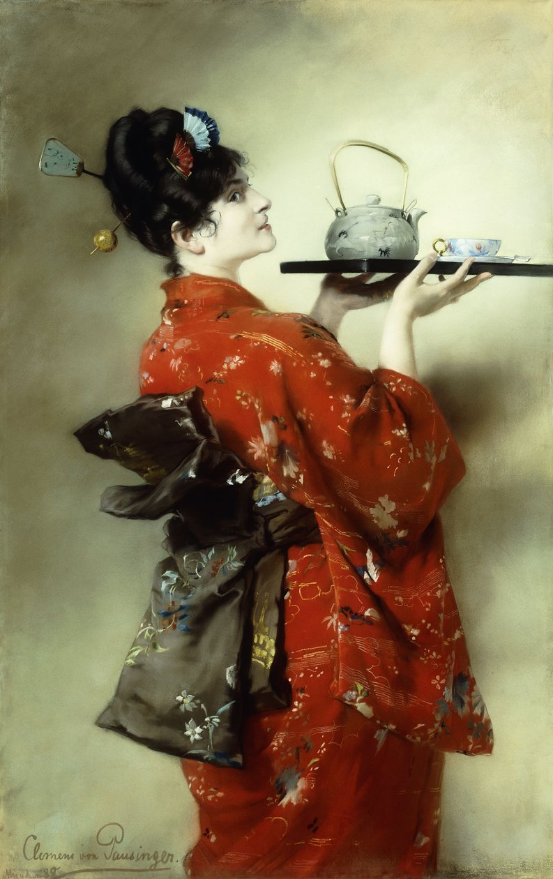 日本の女性;日本人 作： クレメンス・フォン・ポージンガー