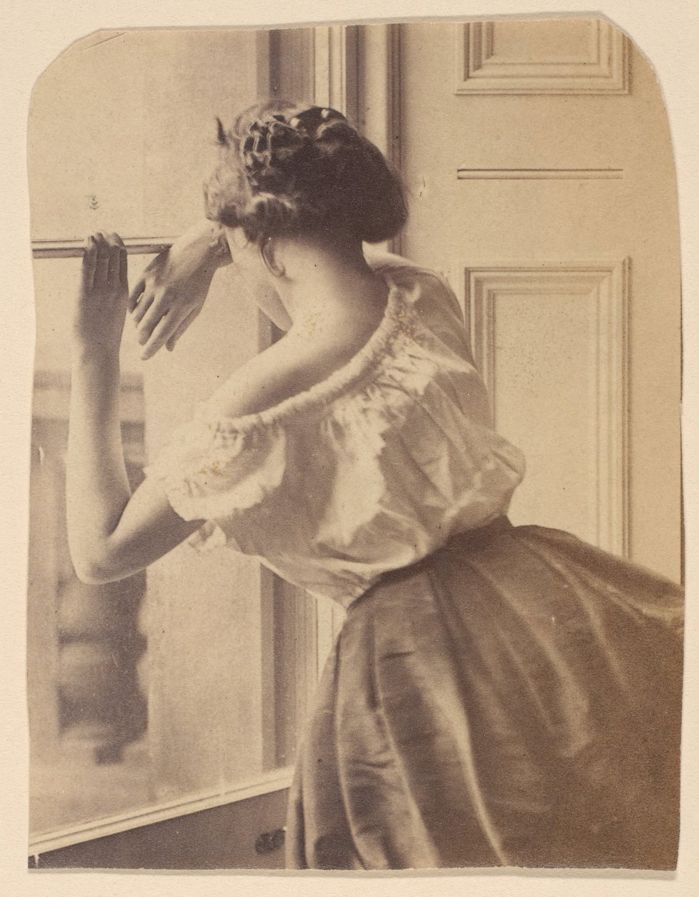 写真研究、1860 年代初期。 作： クレメンティーナ・ハワーデン