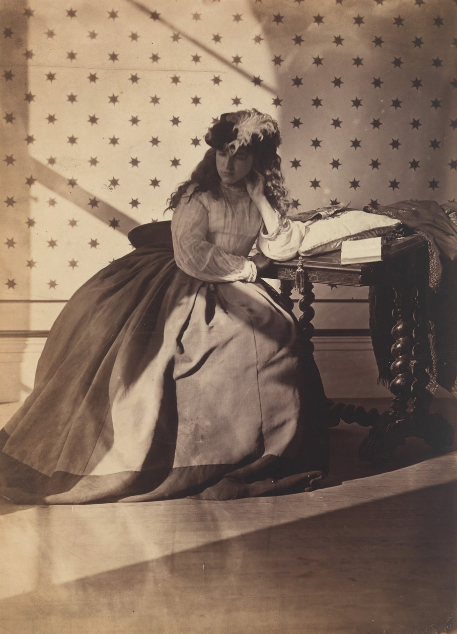 写真研究、1860 年代初頭。 作： クレメンティーナ・ハワーデン