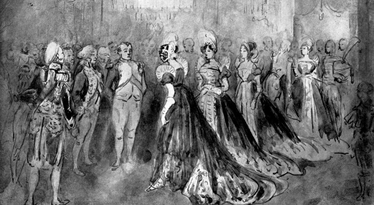 ナポレオンの法廷で、1930 作： コンスタンタン・ガイズ