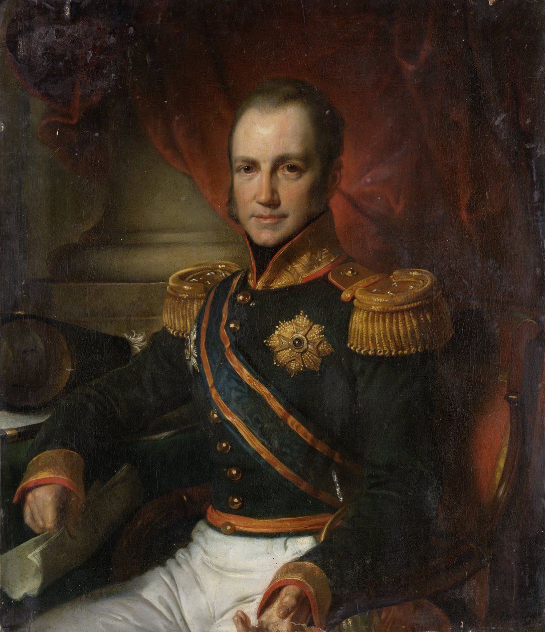 ゴダールアレクサンダージェラールフィリップバロンファンデルカペレン（1778-1848）。総督（1816-26） 作： コルネリス・クルセマン