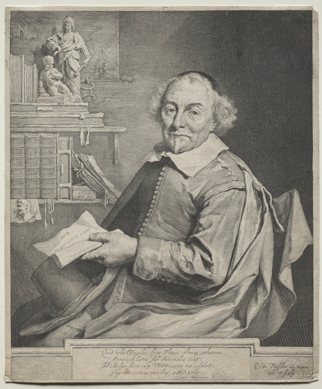 フォンデル、1657年。 作： コルネリス・フィッシャー