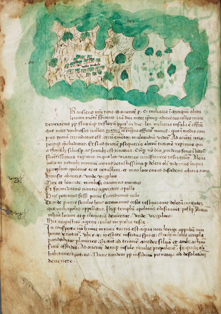 パクソス図 1420年頃（ベラム） 作： クリストフォロ・ブオンデルモンティ