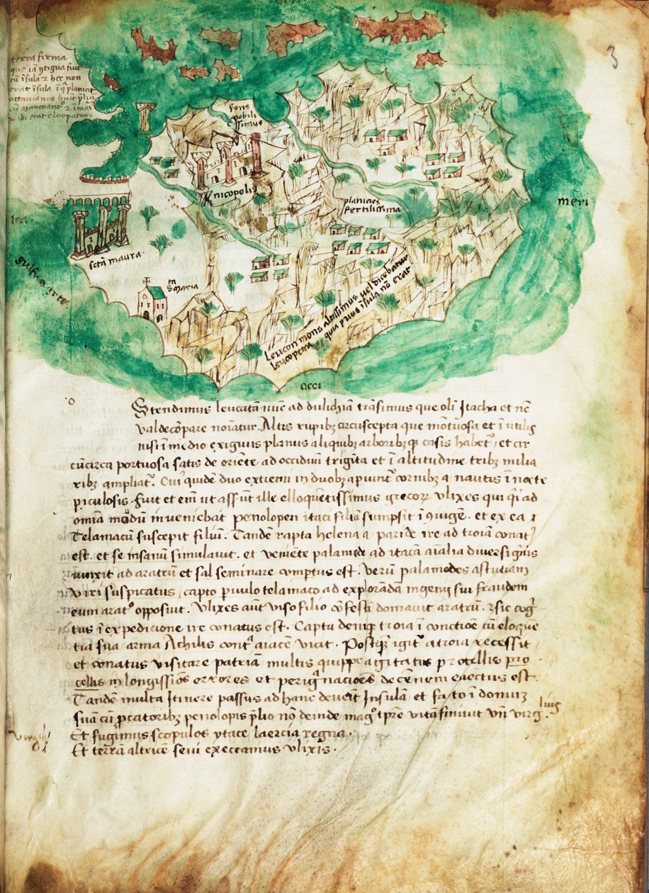 パクソス図 1420年頃（ベラム） 作： クリストフォロ・ブオンデルモンティ