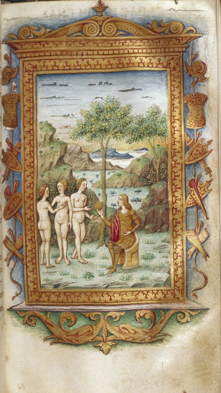 パリの判決、1485〜1499年 作： クリストフォロ・マヨラナ