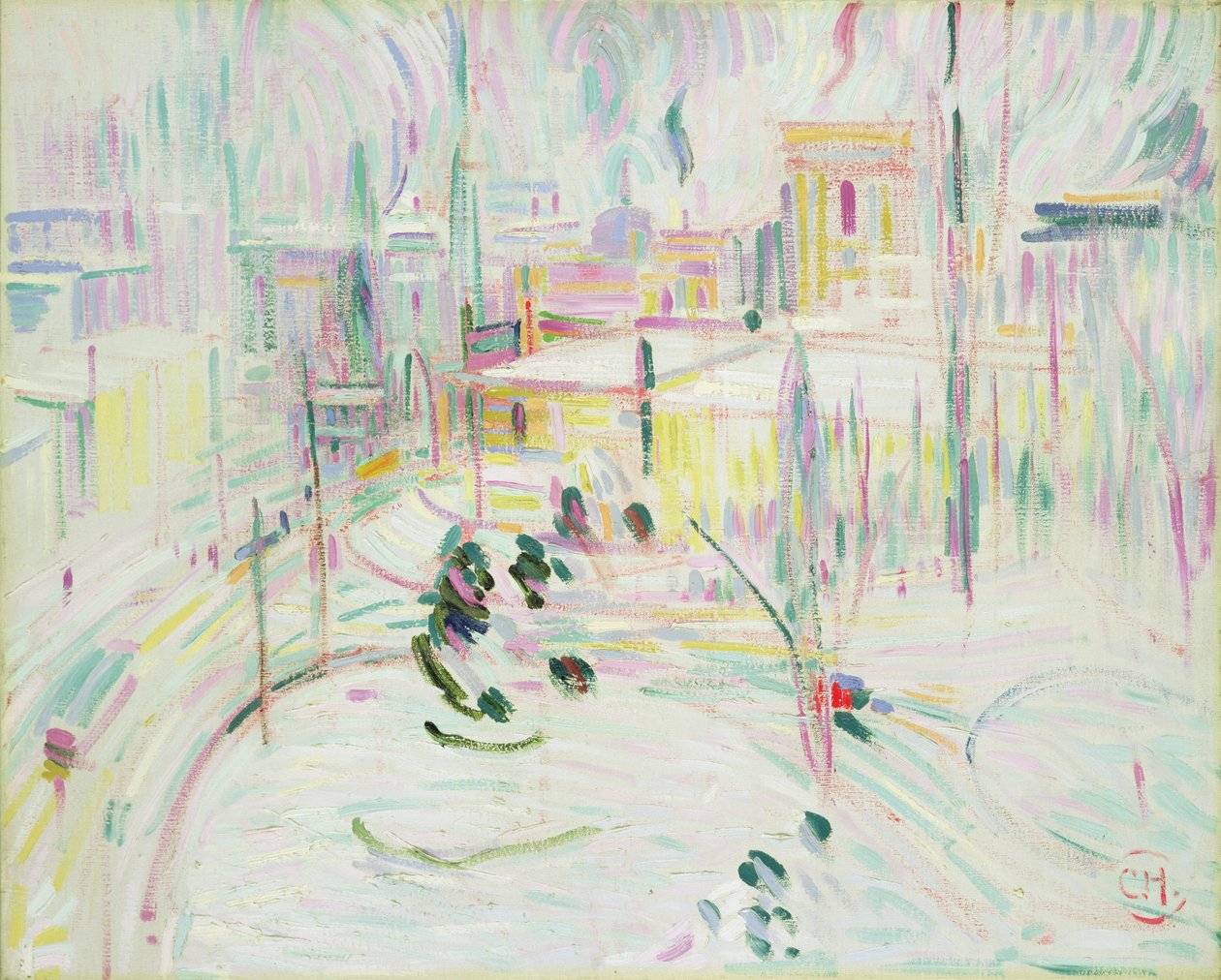 冬のベルリン、1912-14 作： カート・ハーマン