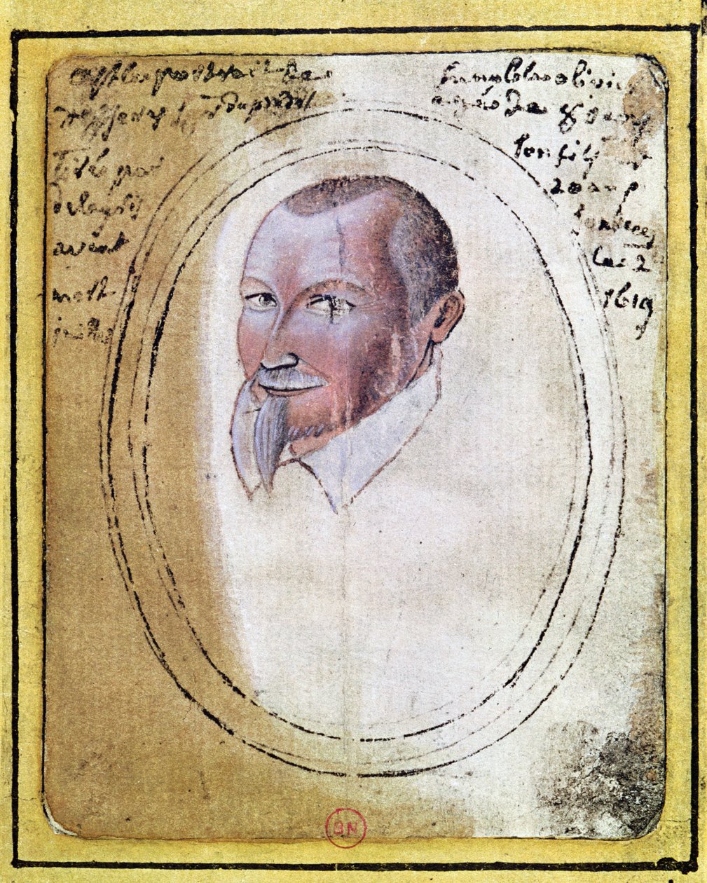 オリヴィエ・ド・セールの肖像（1539-1619） 作： ダニエル・ド・セール