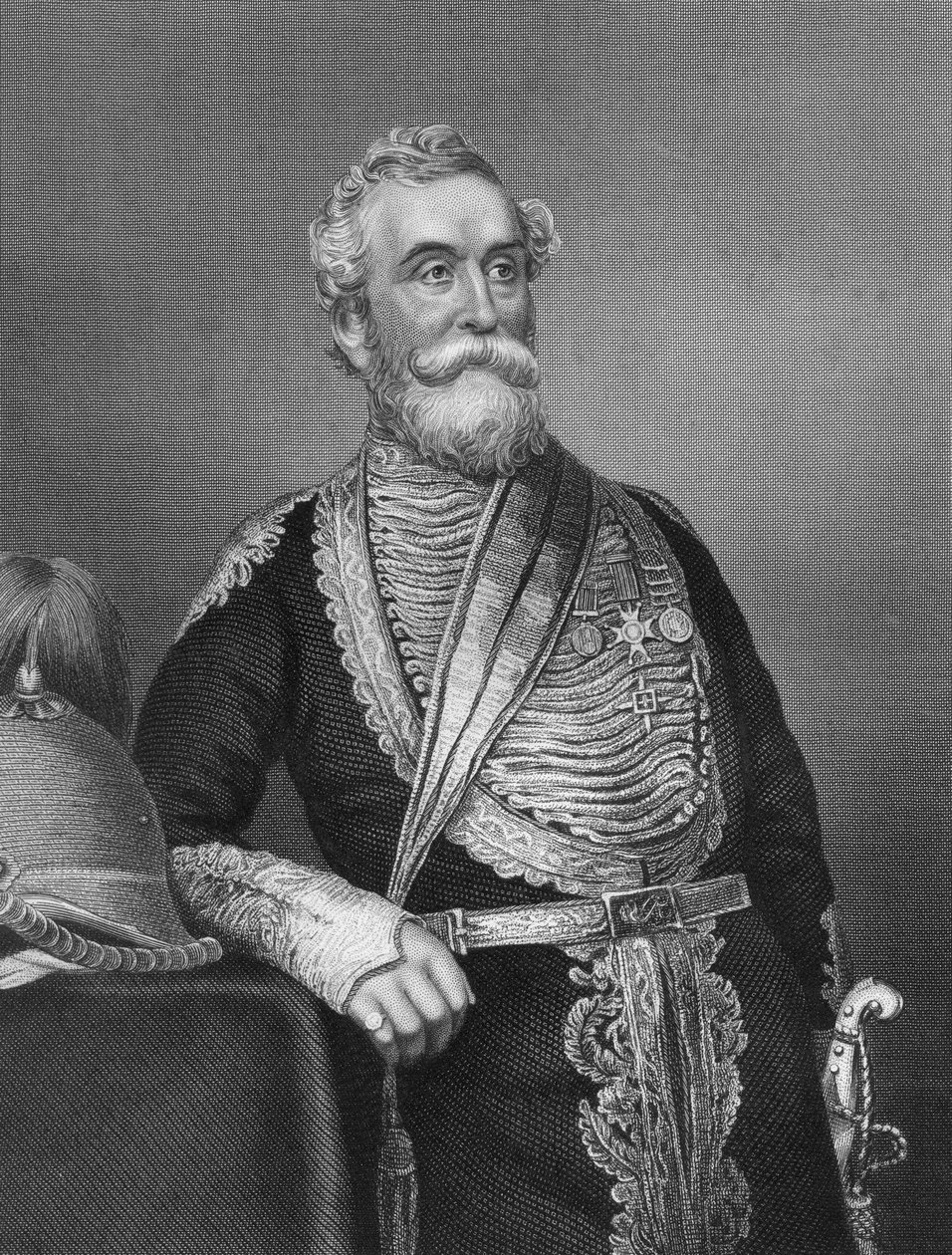 ビートソン将軍、イギリス兵、1857年。 作： ダニエル・ジョン・パウンド