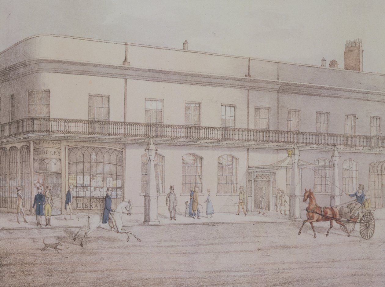 Assembly Rooms＆Williams Library、チェルトナム、1821 作： ダニエル・トーマス・エガートン