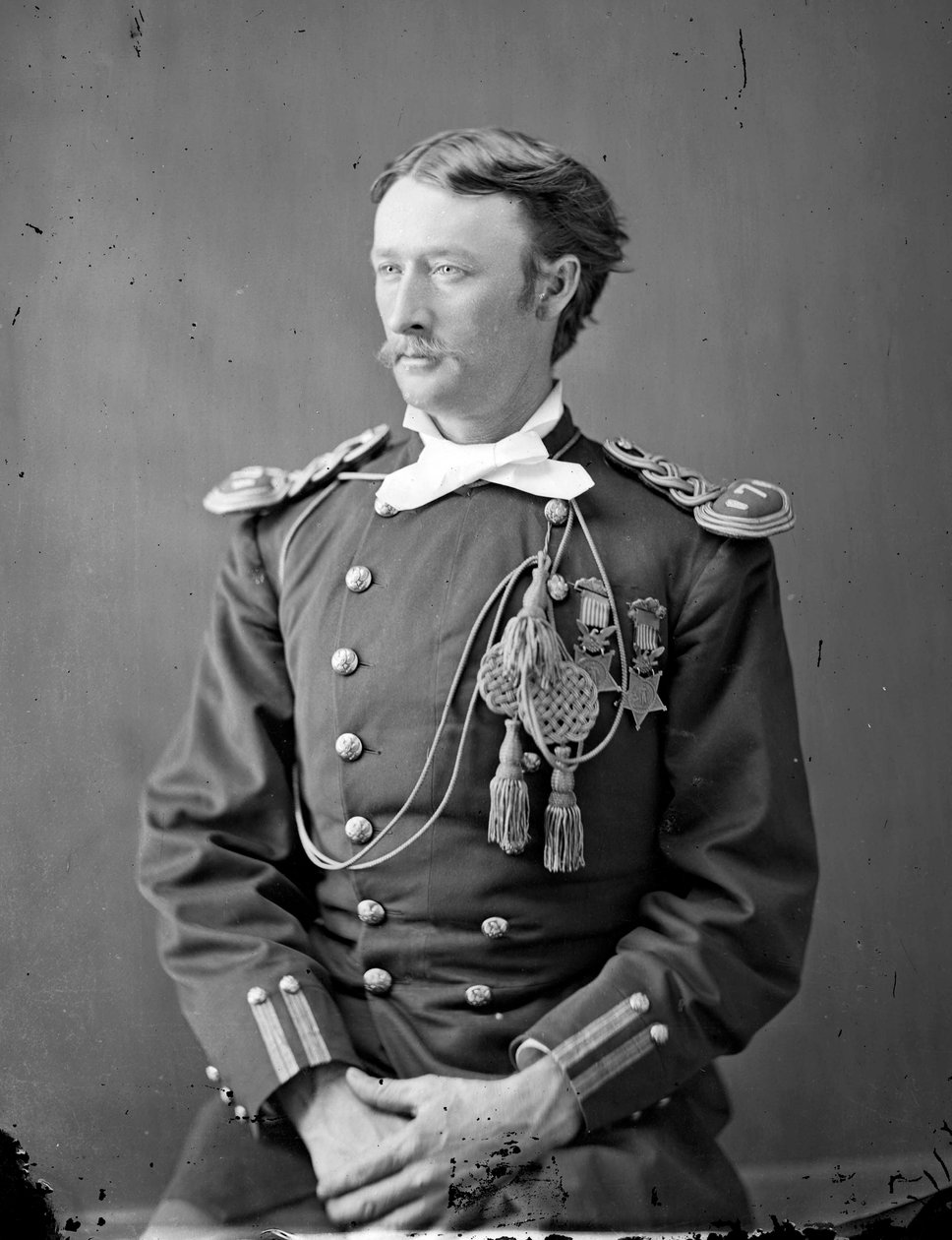 キャプテントムカスター、1870年代 作： デビッド・フランシス・バリー