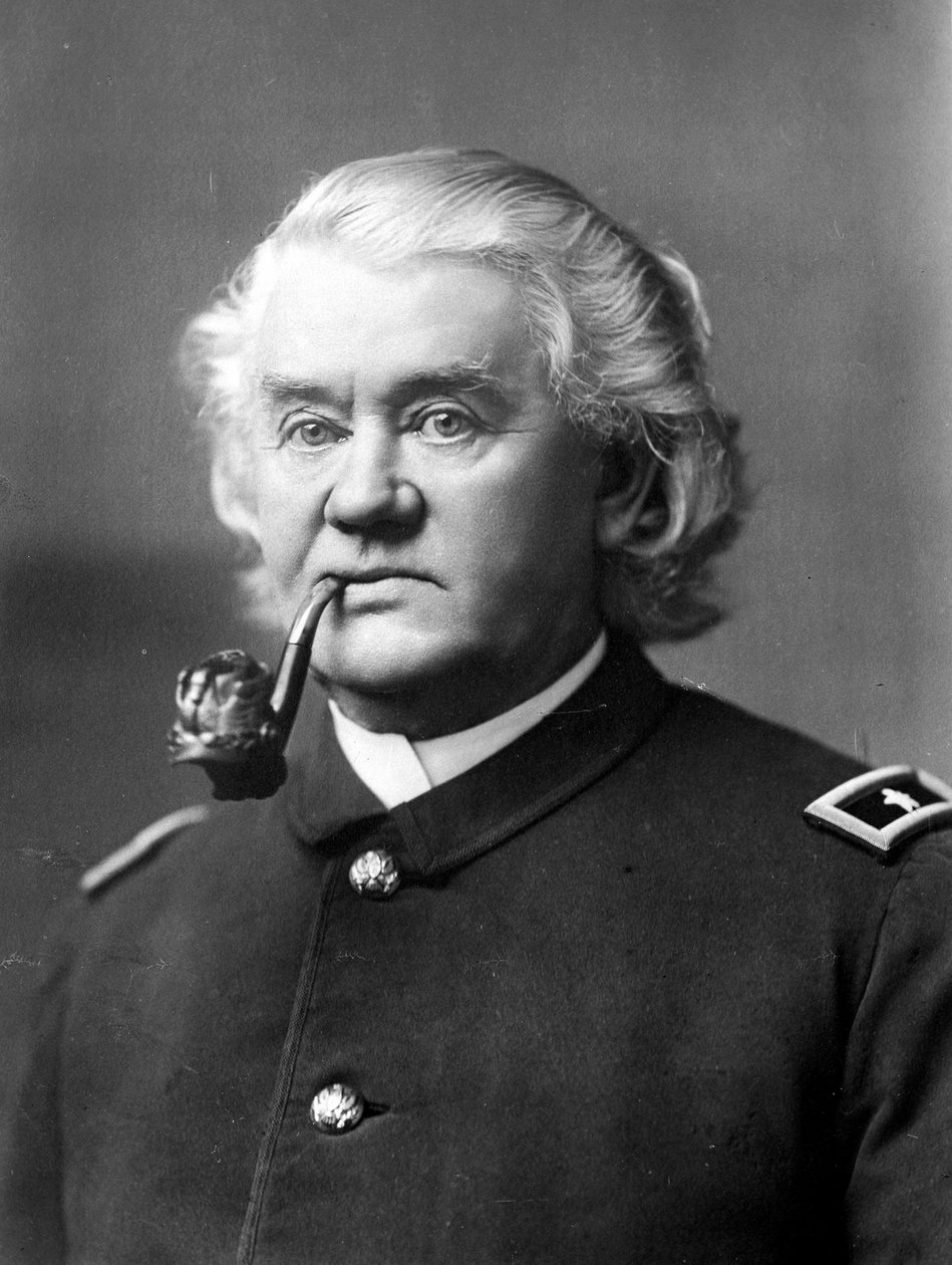フレデリック・ベンティーン大佐、1874-98年頃 作： デビッド・フランシス・バリー