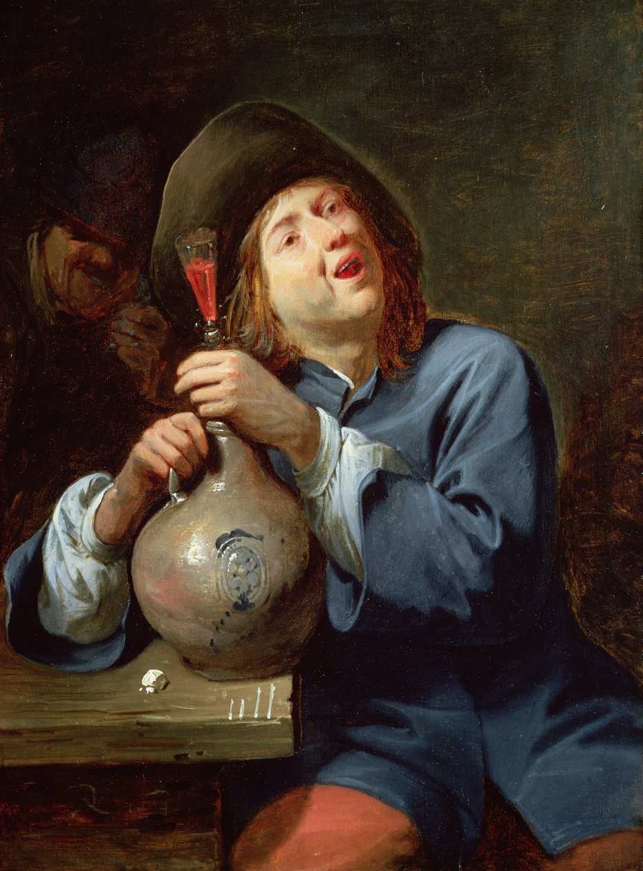 The Singer、1644（パネル） 作： デビッド2世ライカート