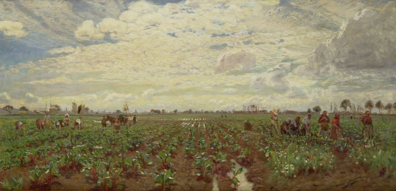 フィールドワーカー、オランダ、1880年代 作： デビッドマレー