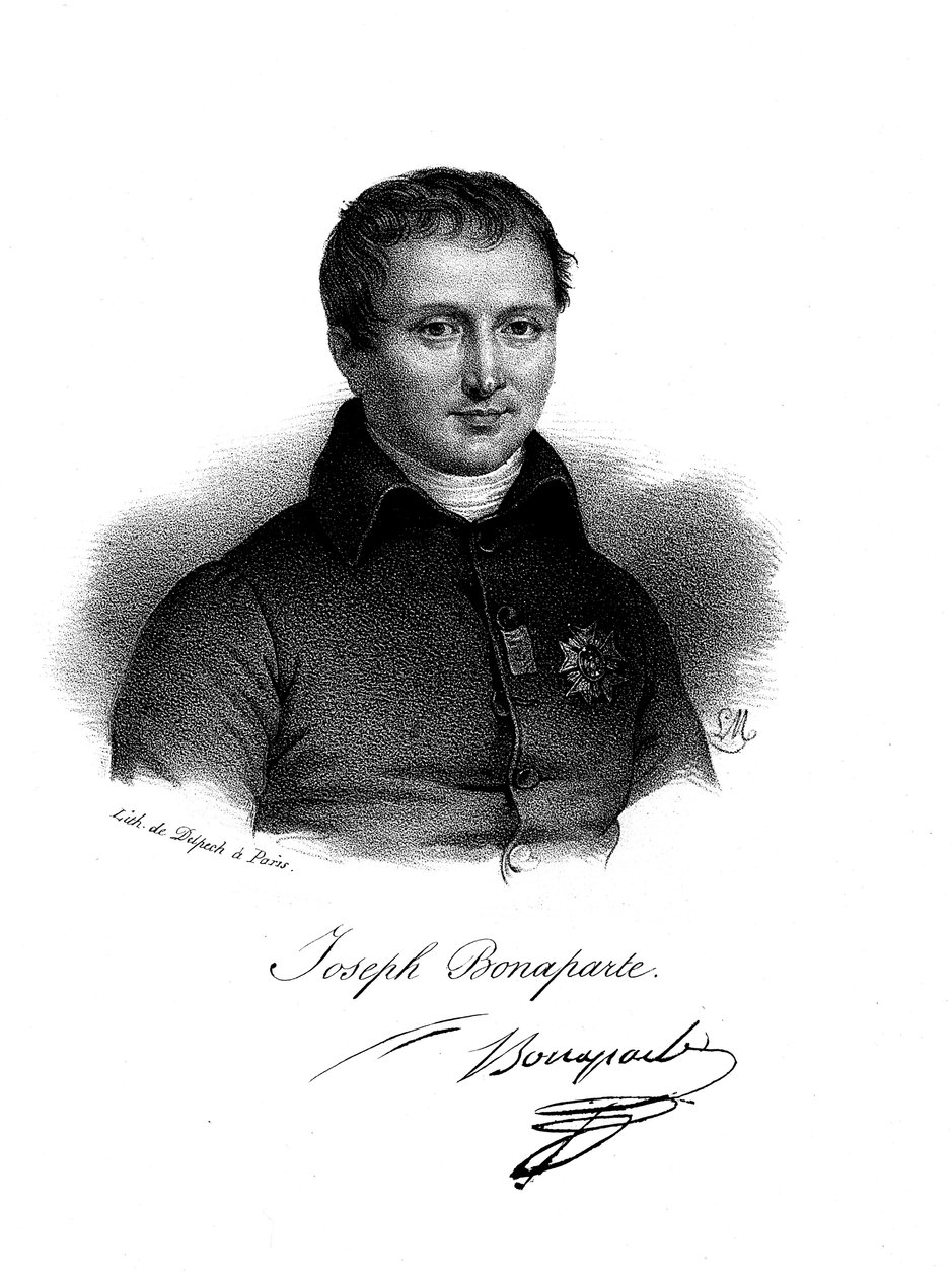 ジョセフ・ボナパルト1768-1844 c1830 作： デルペチ