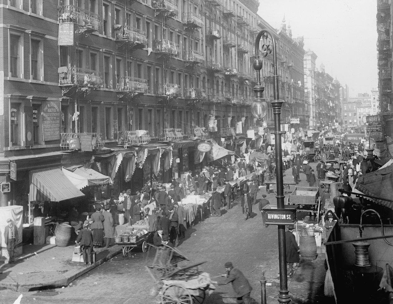 ゲットー、ニューヨーク、ニューヨーク、c.1900-15 作： デトロイト出版株式会社